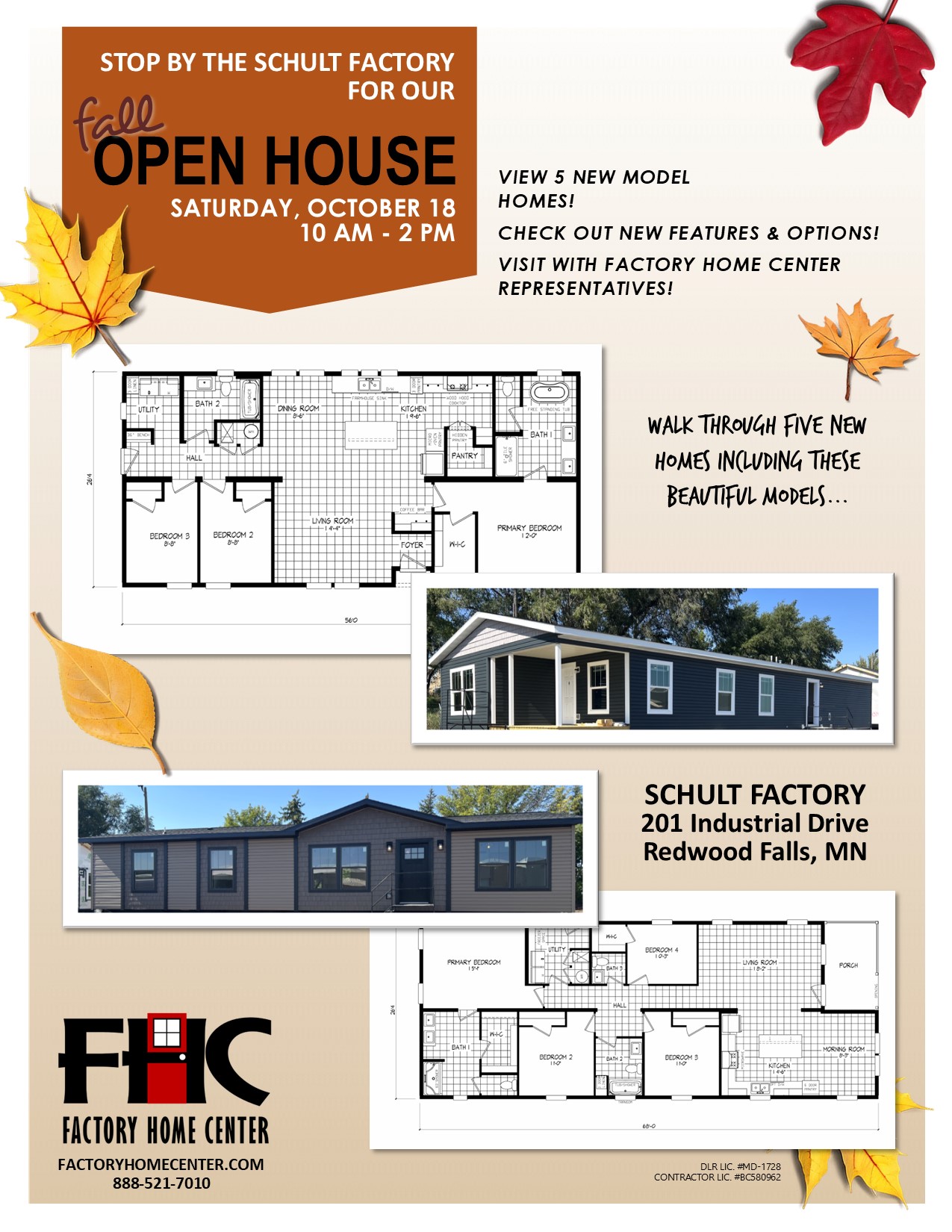 Fall Home Show RWF 2025 flyer new
